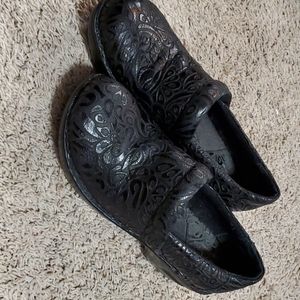 Black clogs